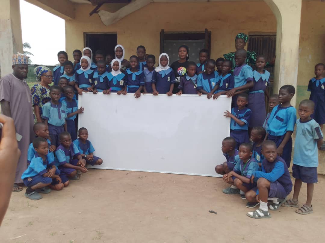 From Charcoal Boards to Whiteboards: Transforming a Classroom in Ogun State, Nigeria